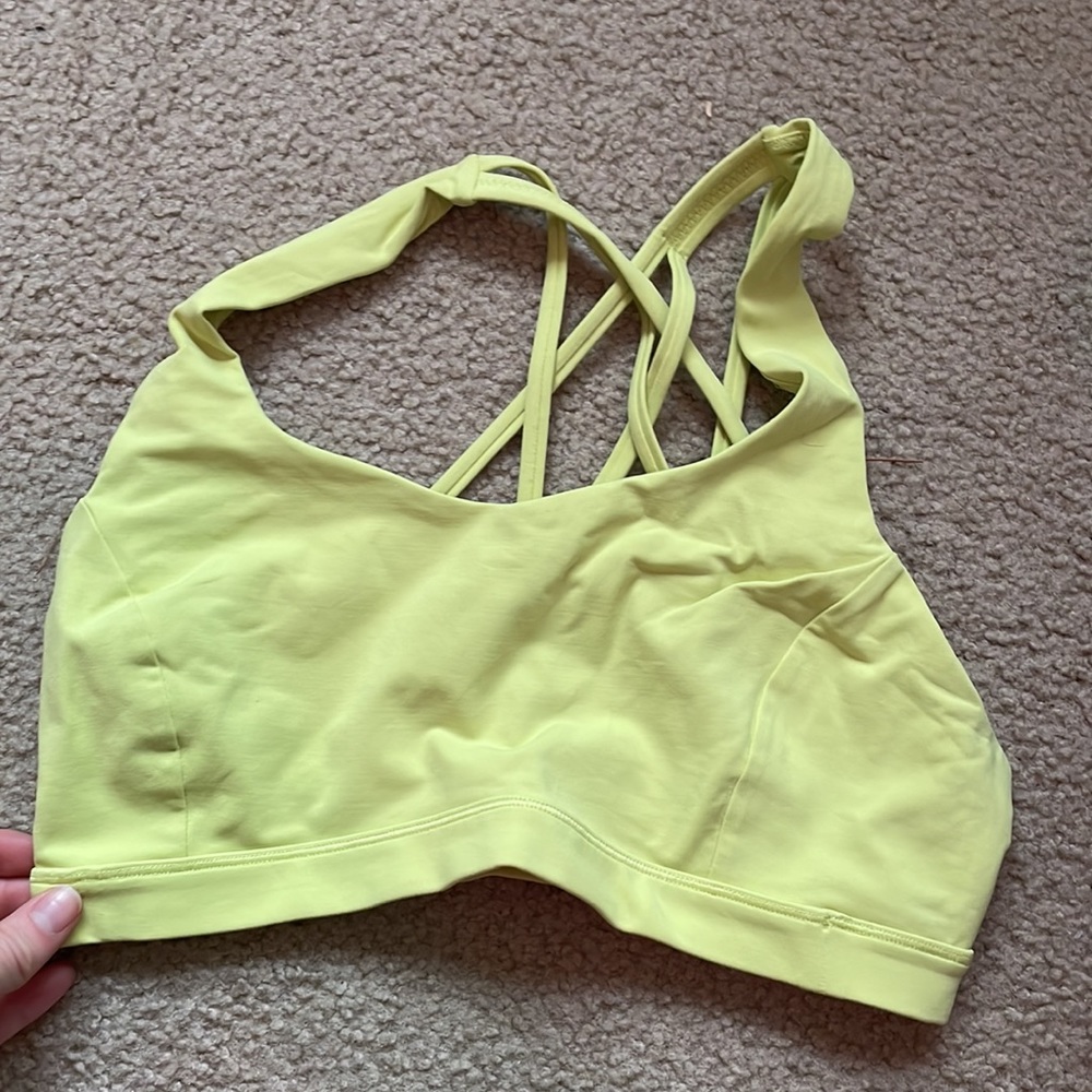 free to be serene lululemon sports bra